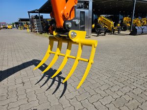 HYTEC Minibagger MS01 Wurzelzahn Rodezahn – Bild 3