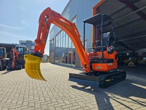 HYTEC Minibagger MS01 Wurzelzahn Rodezahn – Bild 6